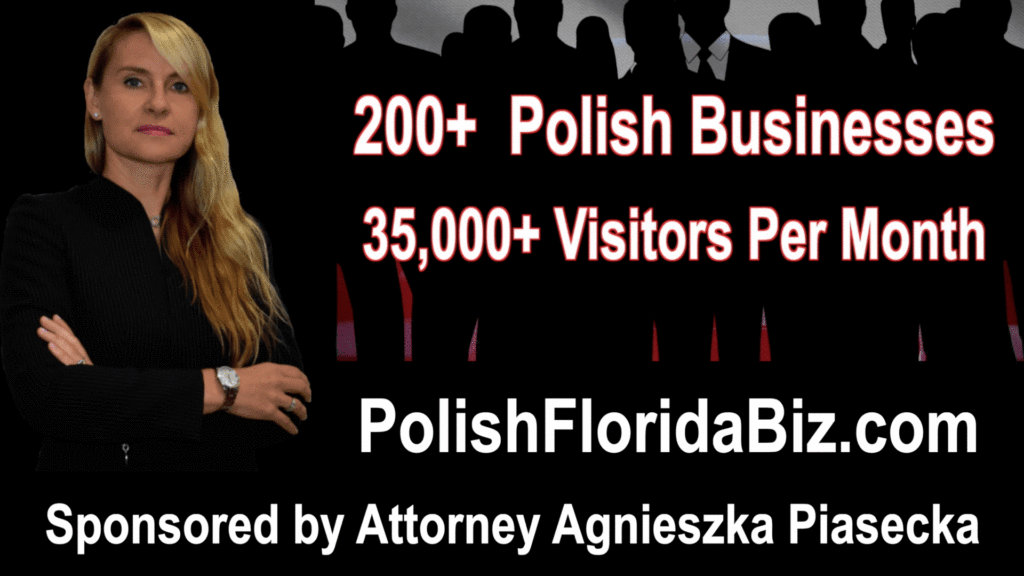 BEZPŁATNE polskie katalogi firm sponsorowane przez adwokata Agnieszkę Piasecką. FREE Polish Business Directories Sponsored by Attorney Agnieszka Aga Piasecka.